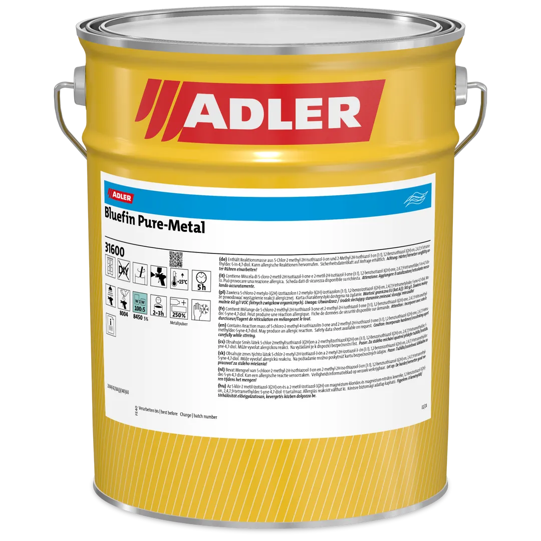 Bluefin Pure-Metal Справжнє металеве покриття для меблів для промислового та комерційного...