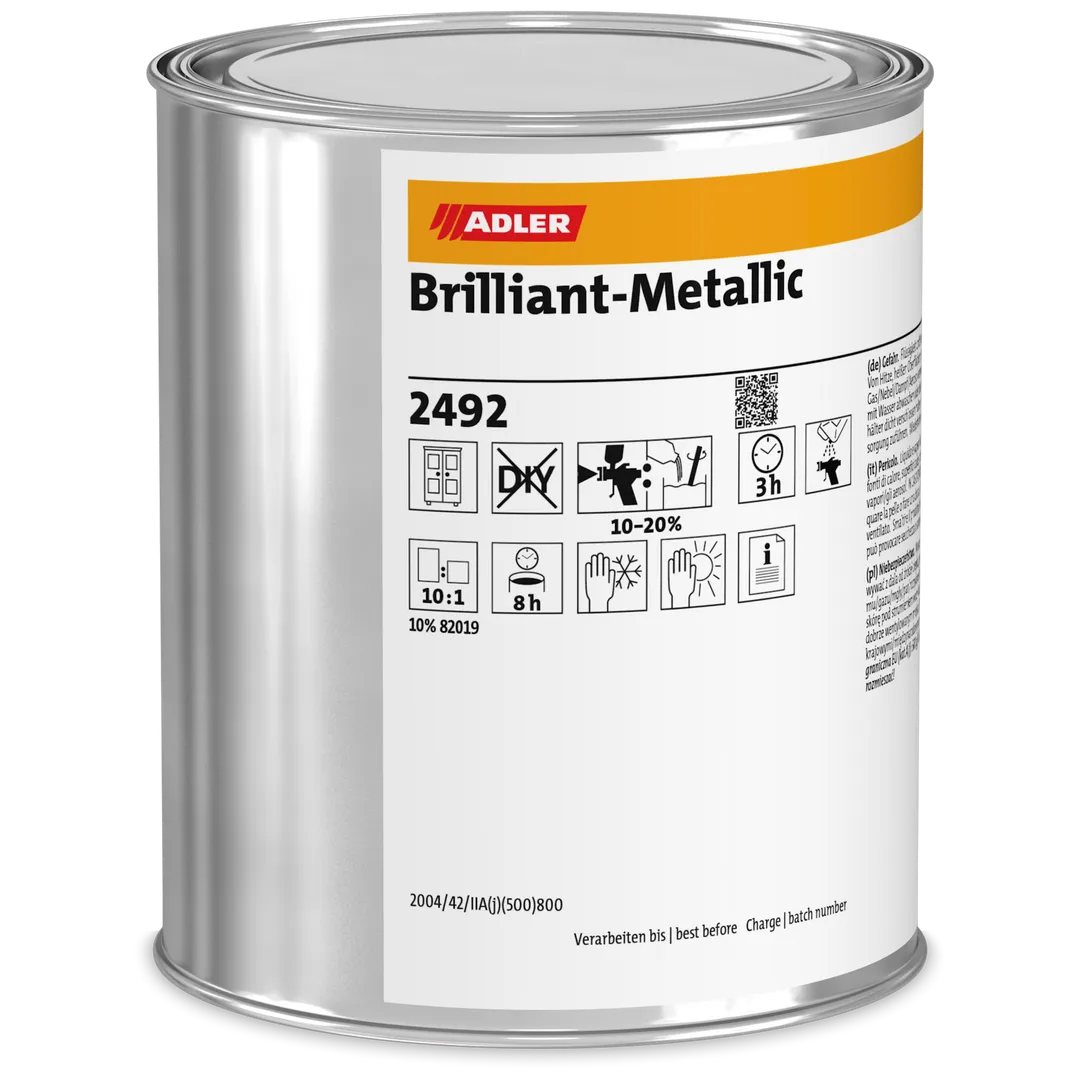 Brilliant-Metallic Лак на основі розчинника для меблів з ефектом "металік" для промислового та...