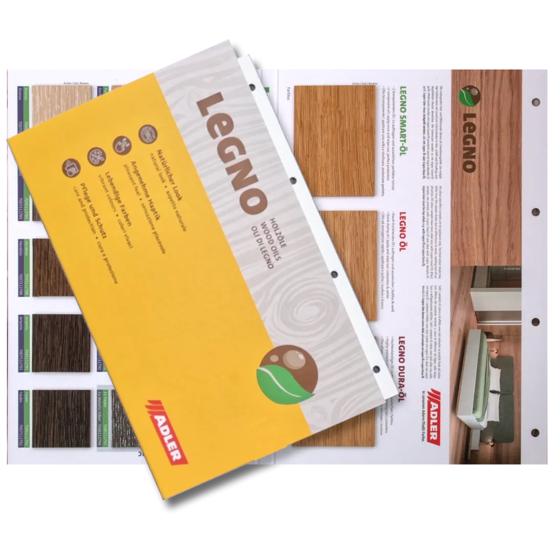 Карта олій Legno