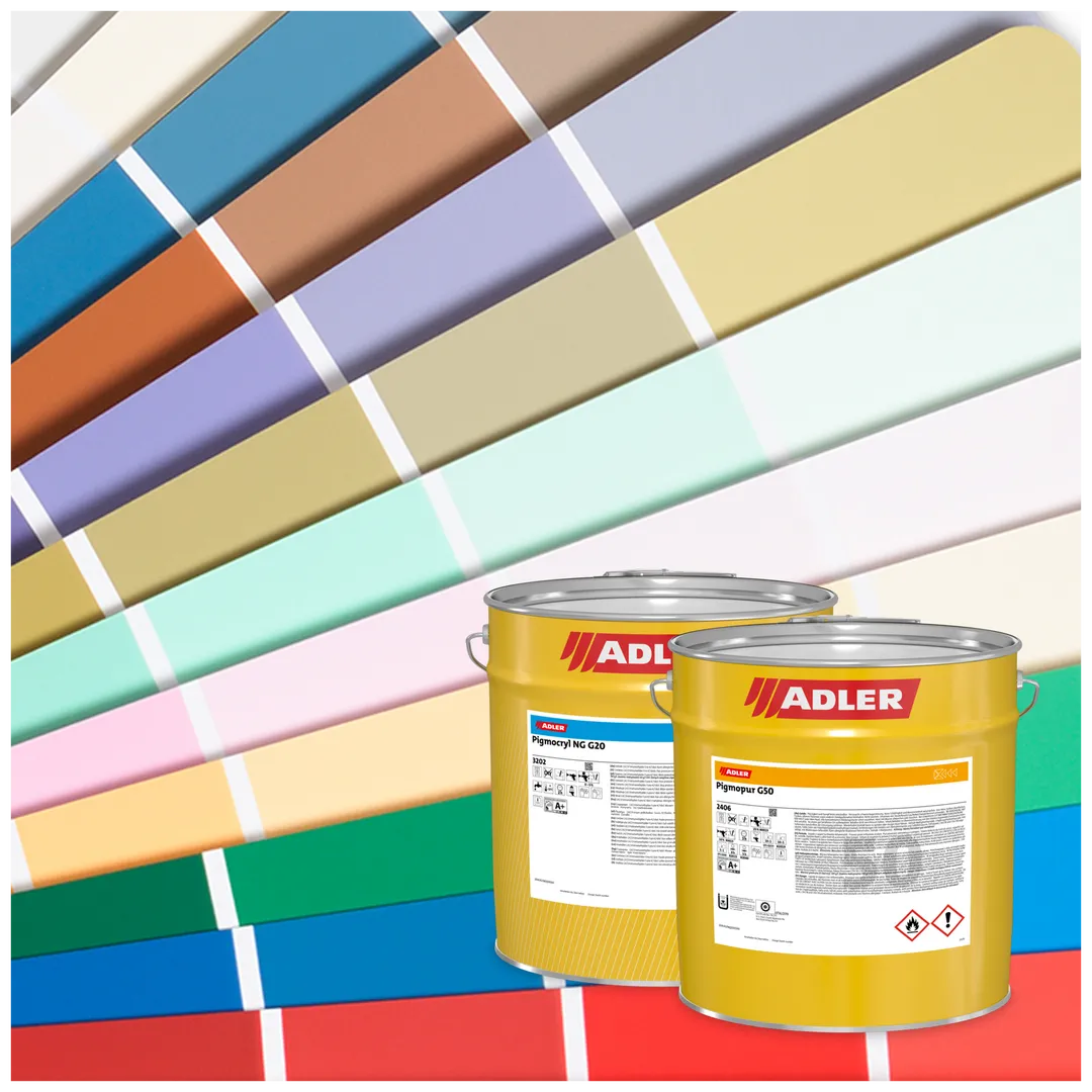 Система меблевих фарб Підбір зразків кольору у системі фарб Pigmopur / Pigmocryl