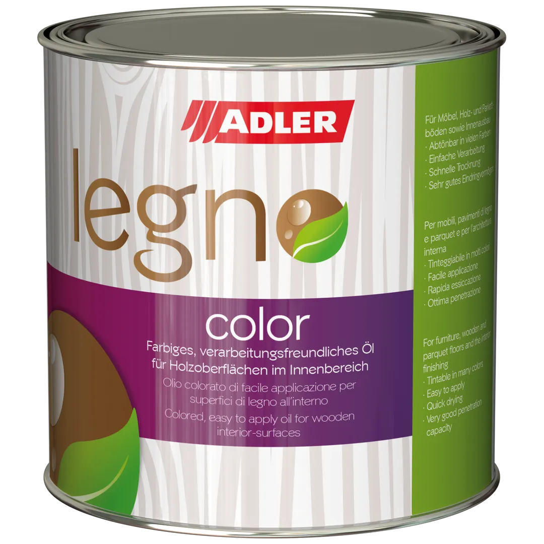Legno-Color Універсальна кольорова олія для меблів та внутрішньої обробки для приватного...