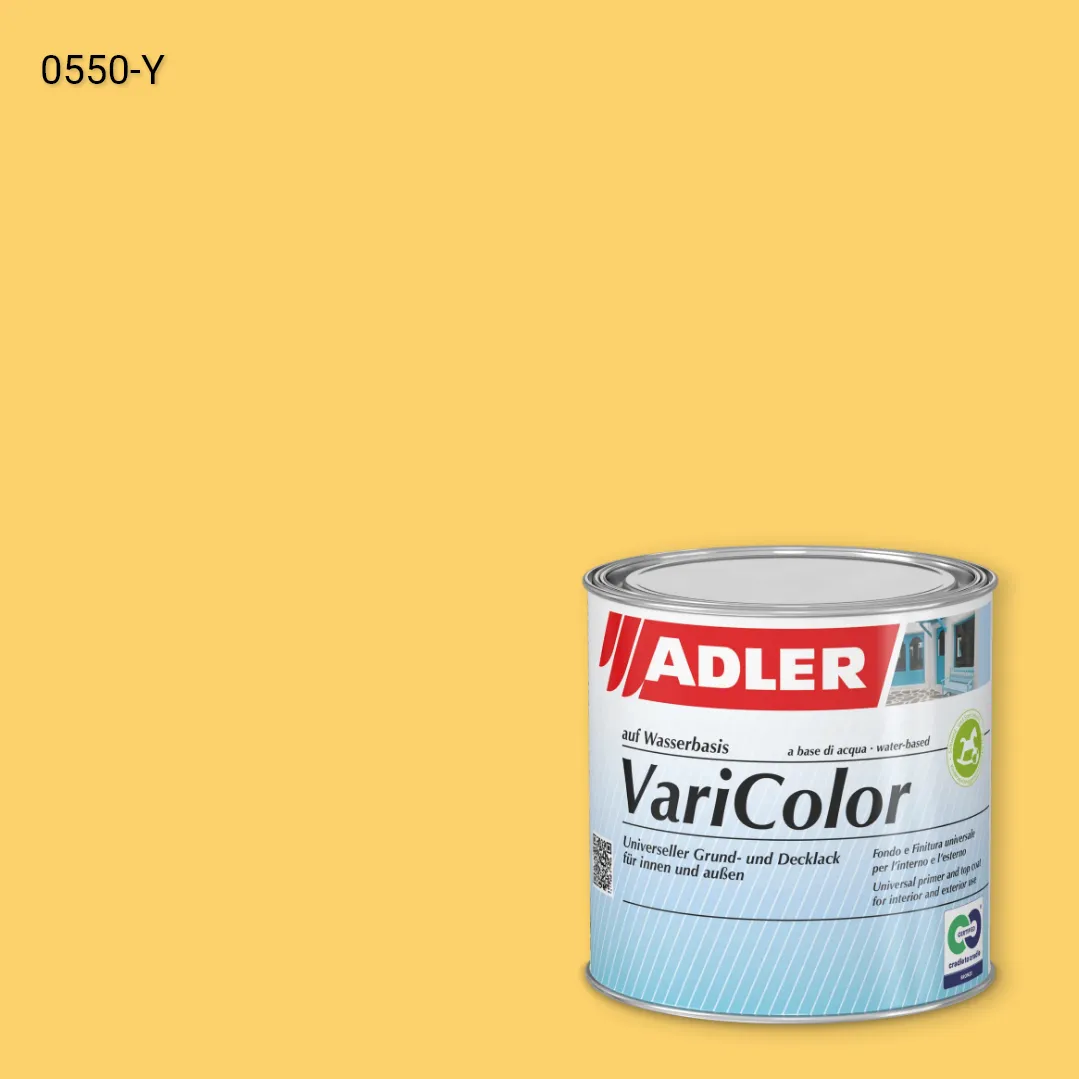 Універсальна фарба ADLER Varicolor колір NCS S 0550-Y, Adler NCS S