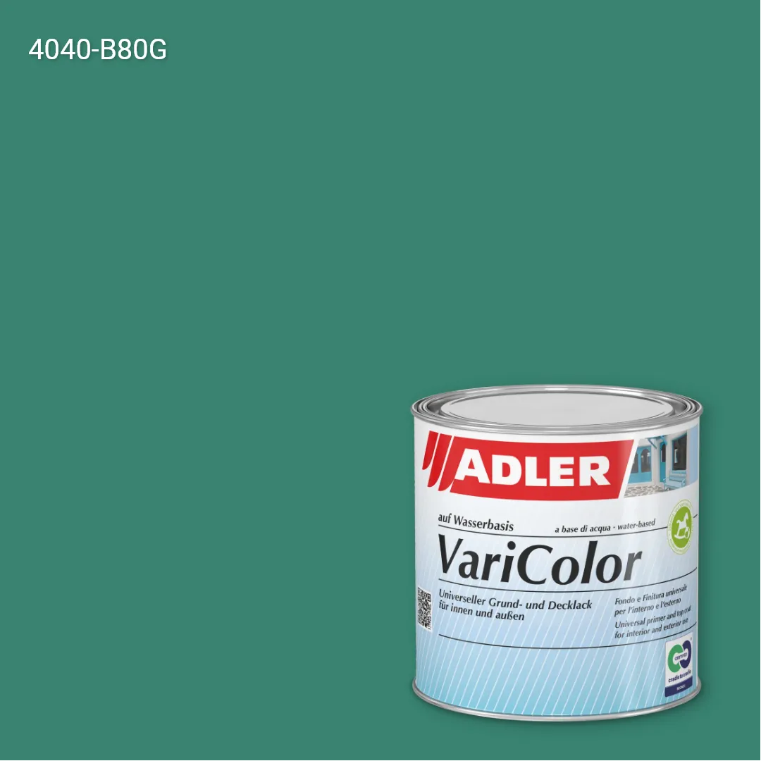 Універсальна фарба ADLER Varicolor колір NCS S 4040-B80G, Adler NCS S