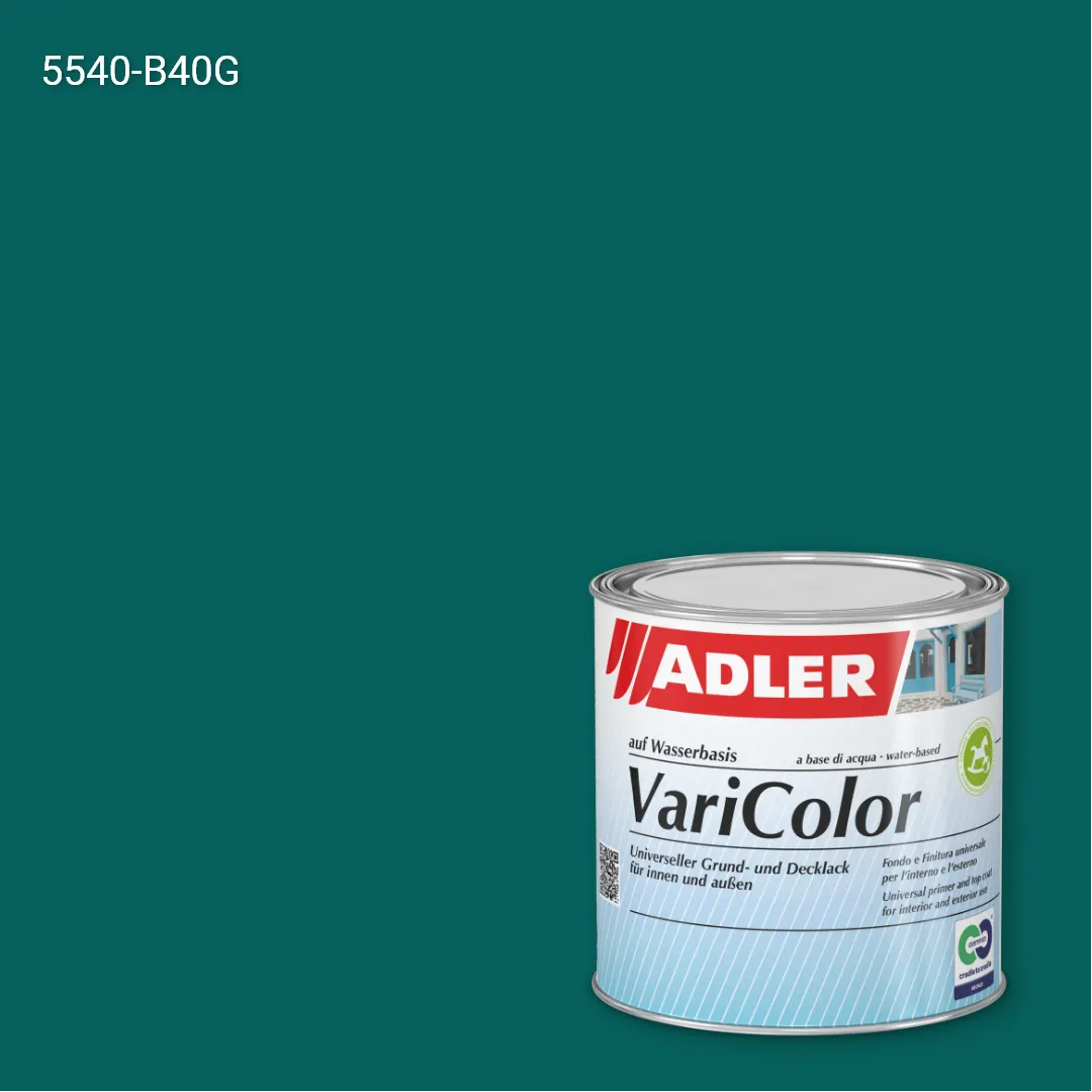 Універсальна фарба ADLER Varicolor колір NCS S 5540-B40G, Adler NCS S