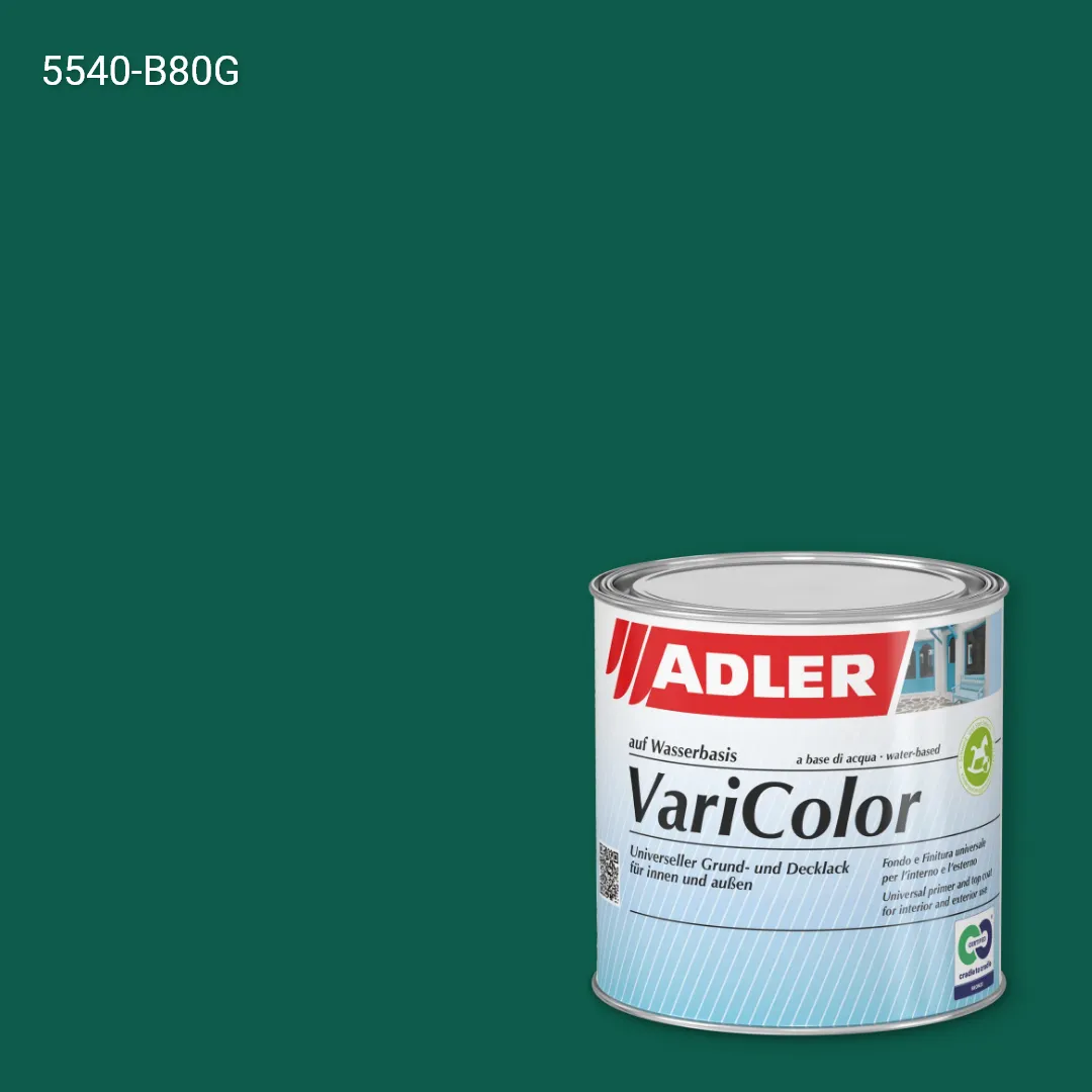 Універсальна фарба ADLER Varicolor колір NCS S 5540-B80G, Adler NCS S
