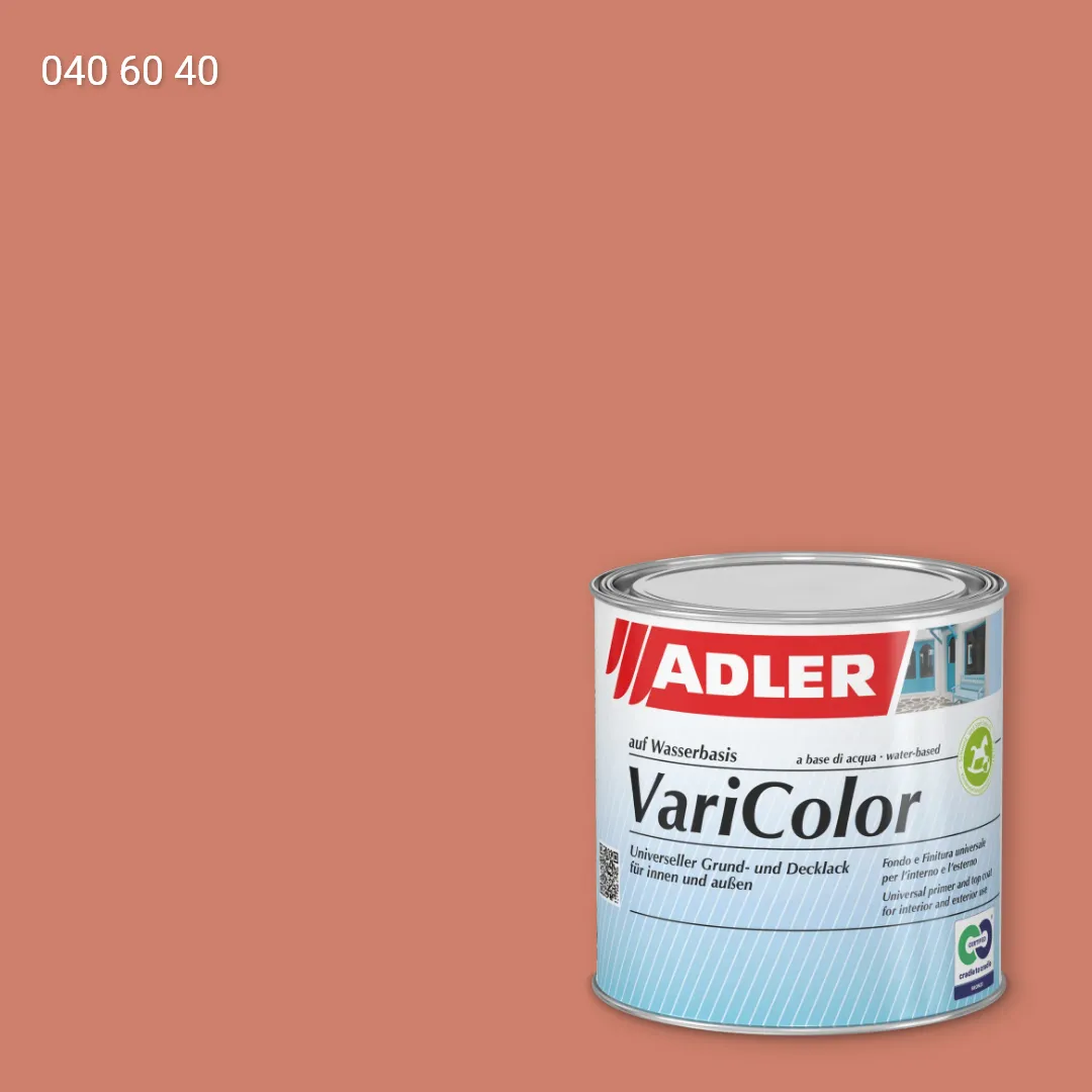 Універсальна фарба ADLER Varicolor колір RD 040 60 40, RAL DESIGN
