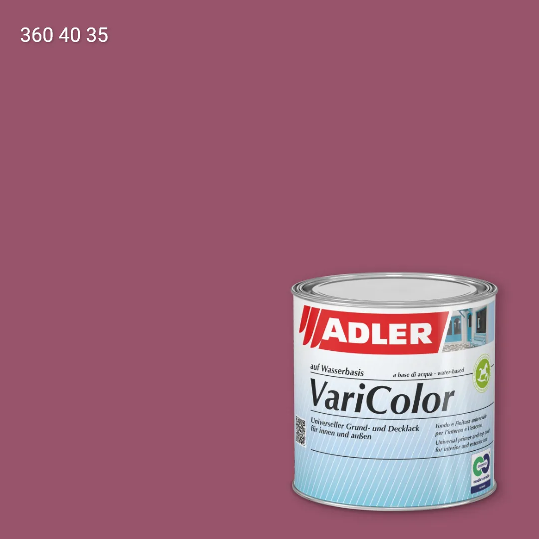 Універсальна фарба ADLER Varicolor колір RD 360 40 35, RAL DESIGN