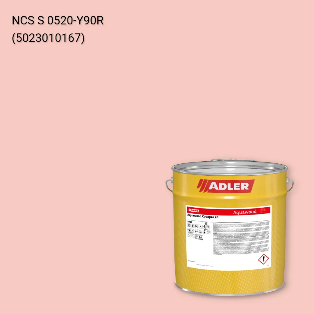 Фарба для вікон Aquawood Covapro 20 колір NCS S 0520-Y90R, Adler NCS S