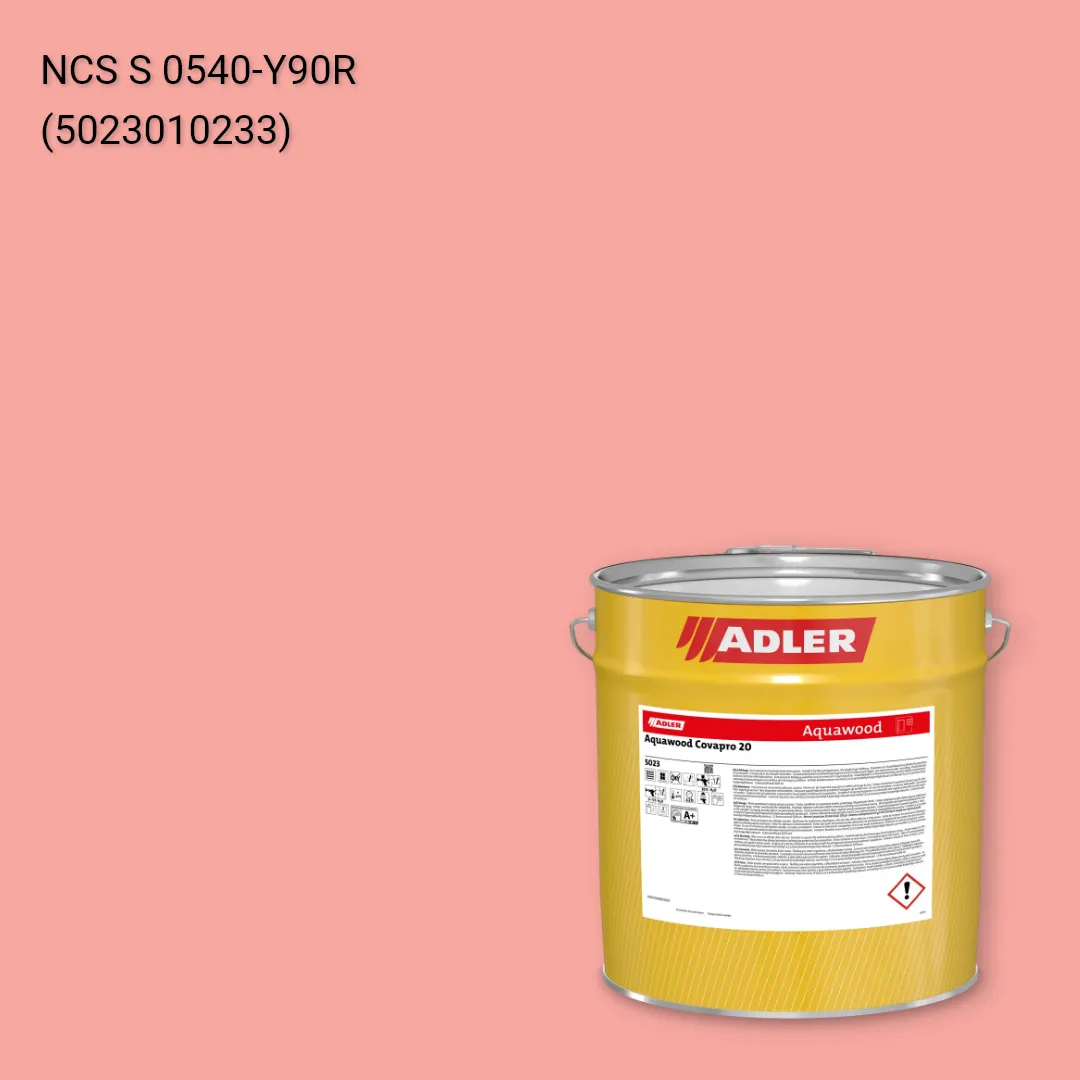 Фарба для вікон Aquawood Covapro 20 колір NCS S 0540-Y90R, Adler NCS S