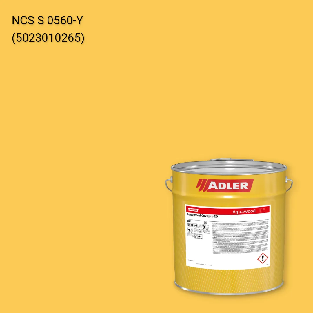 Фарба для вікон Aquawood Covapro 20 колір NCS S 0560-Y, Adler NCS S