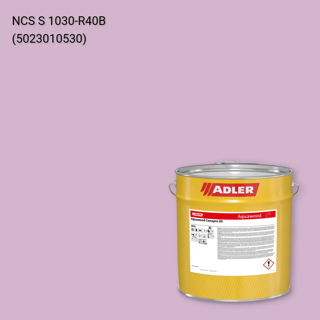 Фарба для вікон Aquawood Covapro 20 колір NCS S 1030-R40B, Adler NCS S