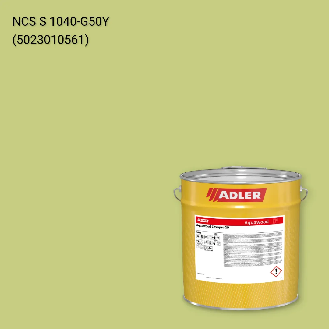 Фарба для вікон Aquawood Covapro 20 колір NCS S 1040-G50Y, Adler NCS S