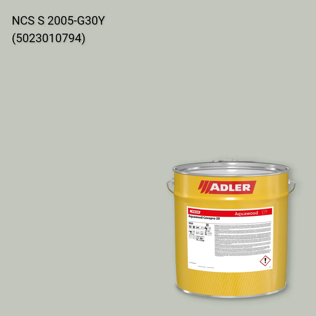 Фарба для вікон Aquawood Covapro 20 колір NCS S 2005-G30Y, Adler NCS S