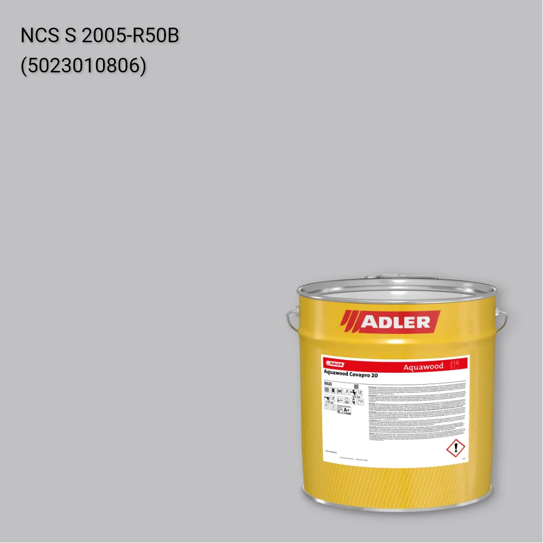 Фарба для вікон Aquawood Covapro 20 колір NCS S 2005-R50B, Adler NCS S