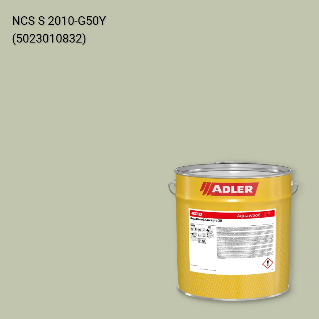 Фарба для вікон Aquawood Covapro 20 колір NCS S 2010-G50Y, Adler NCS S