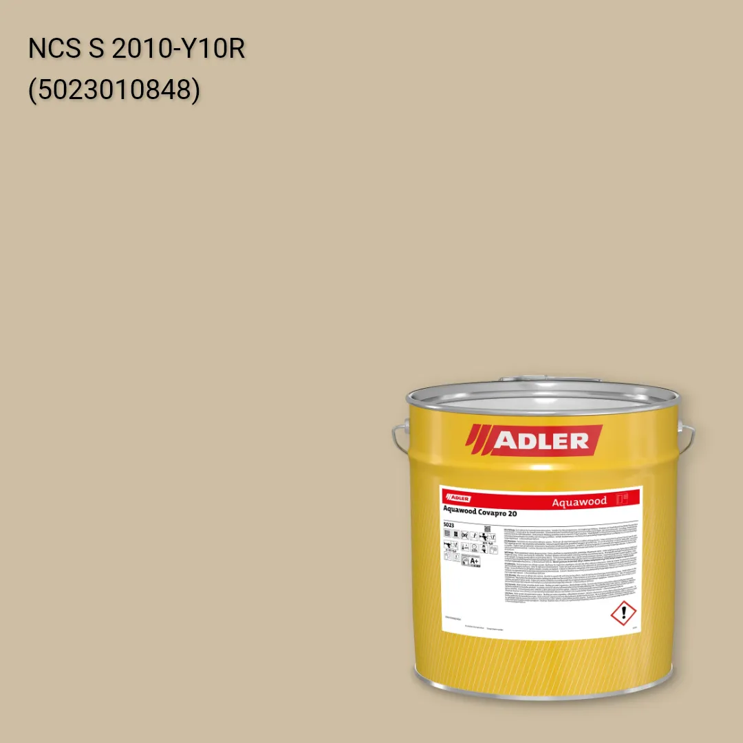 Фарба для вікон Aquawood Covapro 20 колір NCS S 2010-Y10R, Adler NCS S