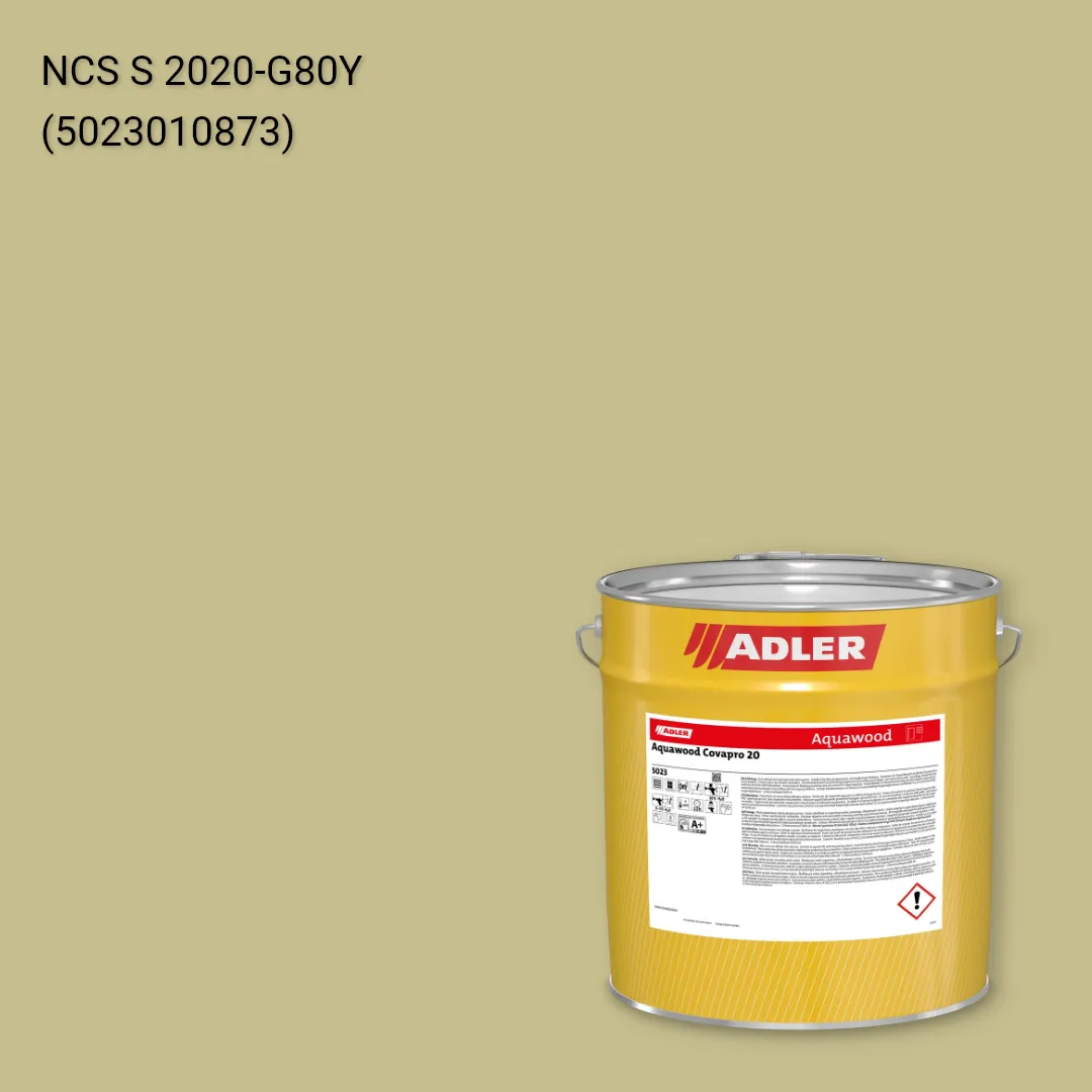 Фарба для вікон Aquawood Covapro 20 колір NCS S 2020-G80Y, Adler NCS S