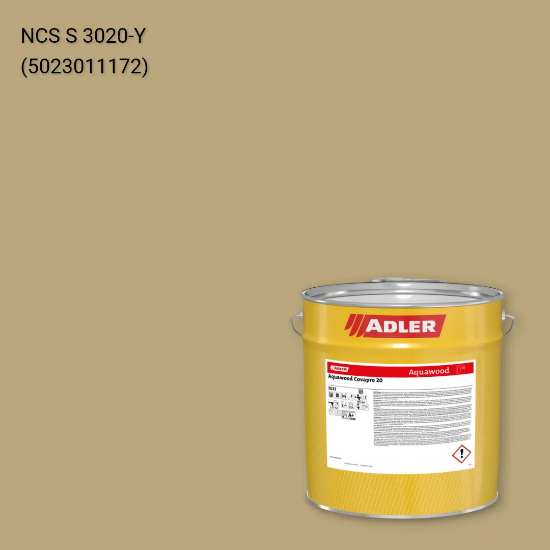 Фарба для вікон Aquawood Covapro 20 колір NCS S 3020-Y, Adler NCS S