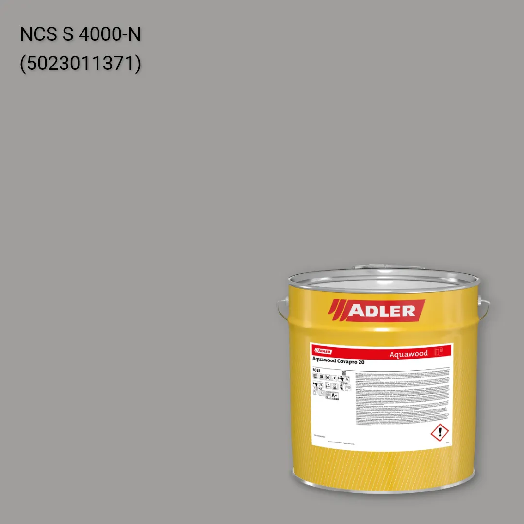 Фарба для вікон Aquawood Covapro 20 колір NCS S 4000-N, Adler NCS S