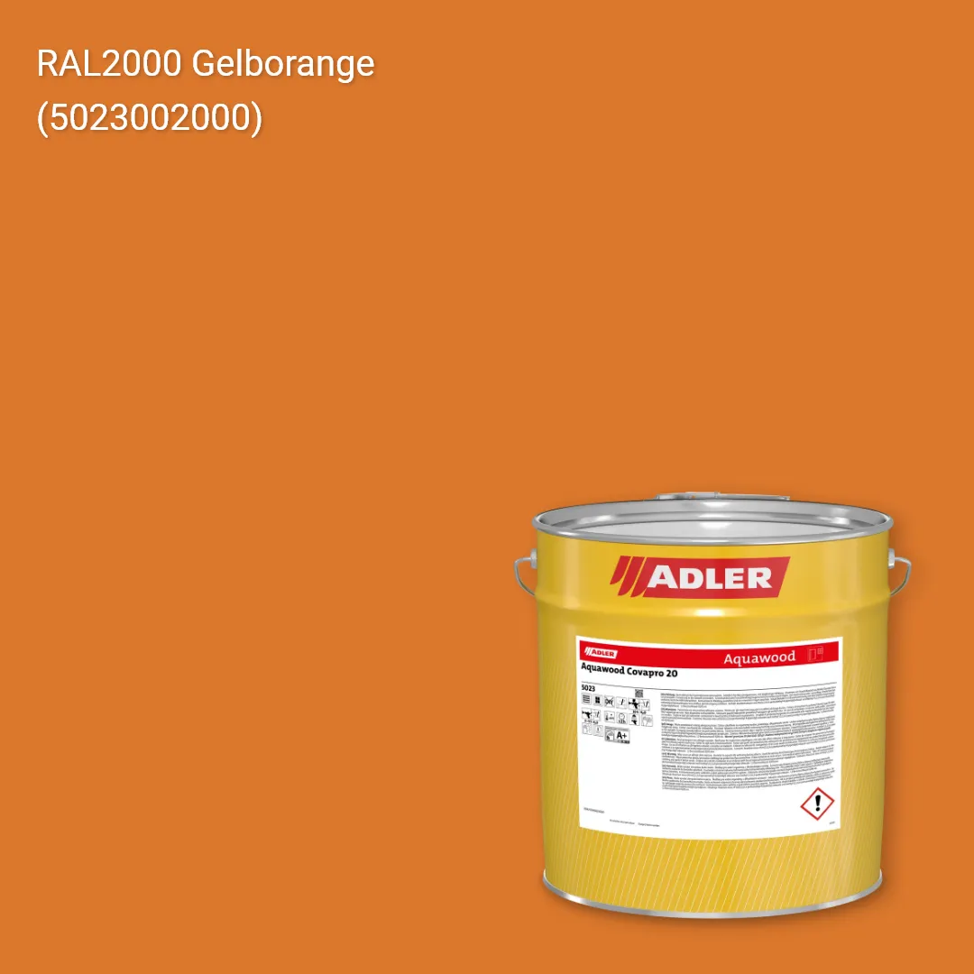 Фарба для вікон Aquawood Covapro 20 колір RAL 2000, Adler RAL 192