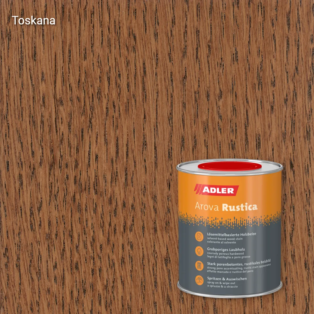 Бейц Arova Rustica колір Toskana, Arova Rustica