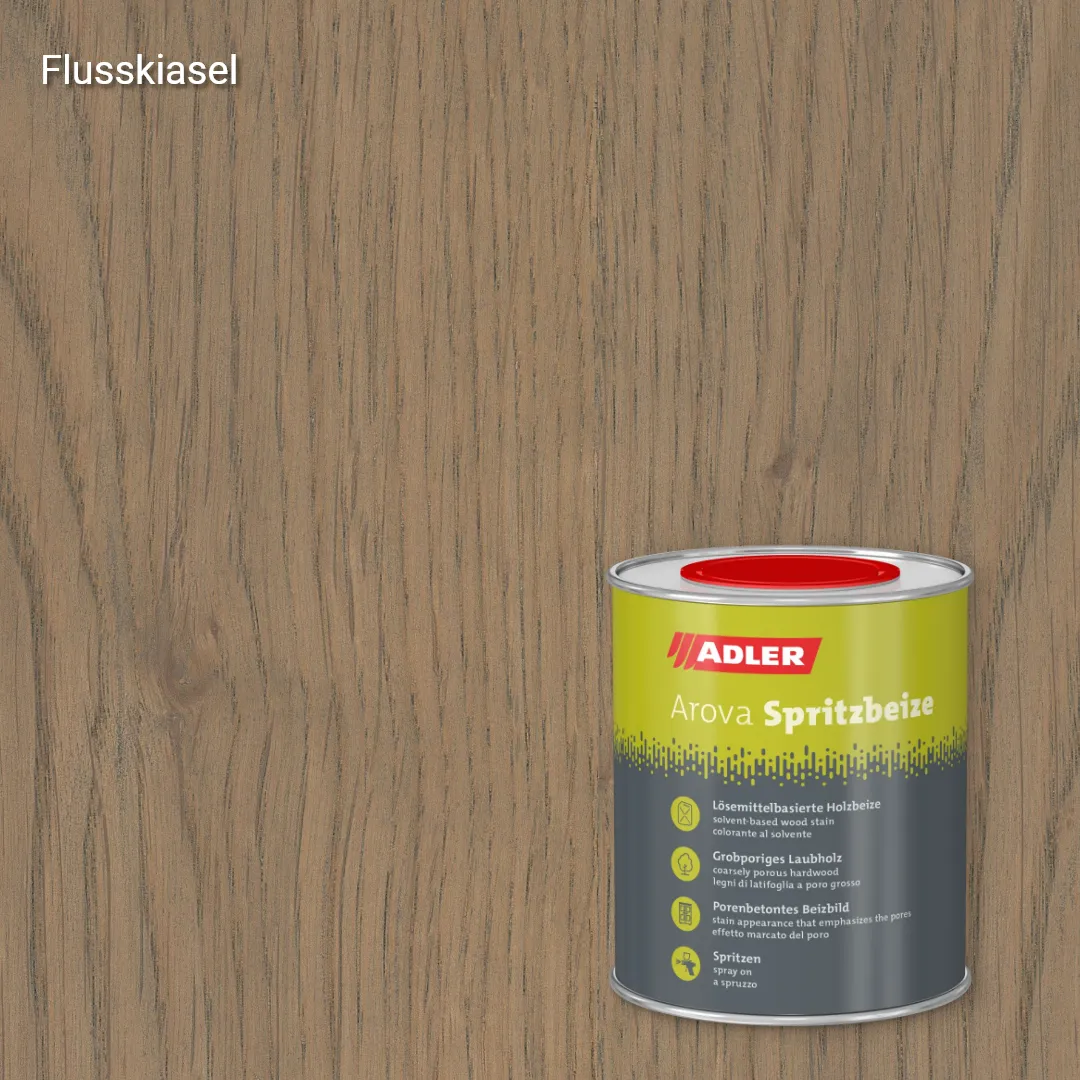 Бейц Arova Spritzbeize колір Flusskiasel, Arova Spritzbeize Trend