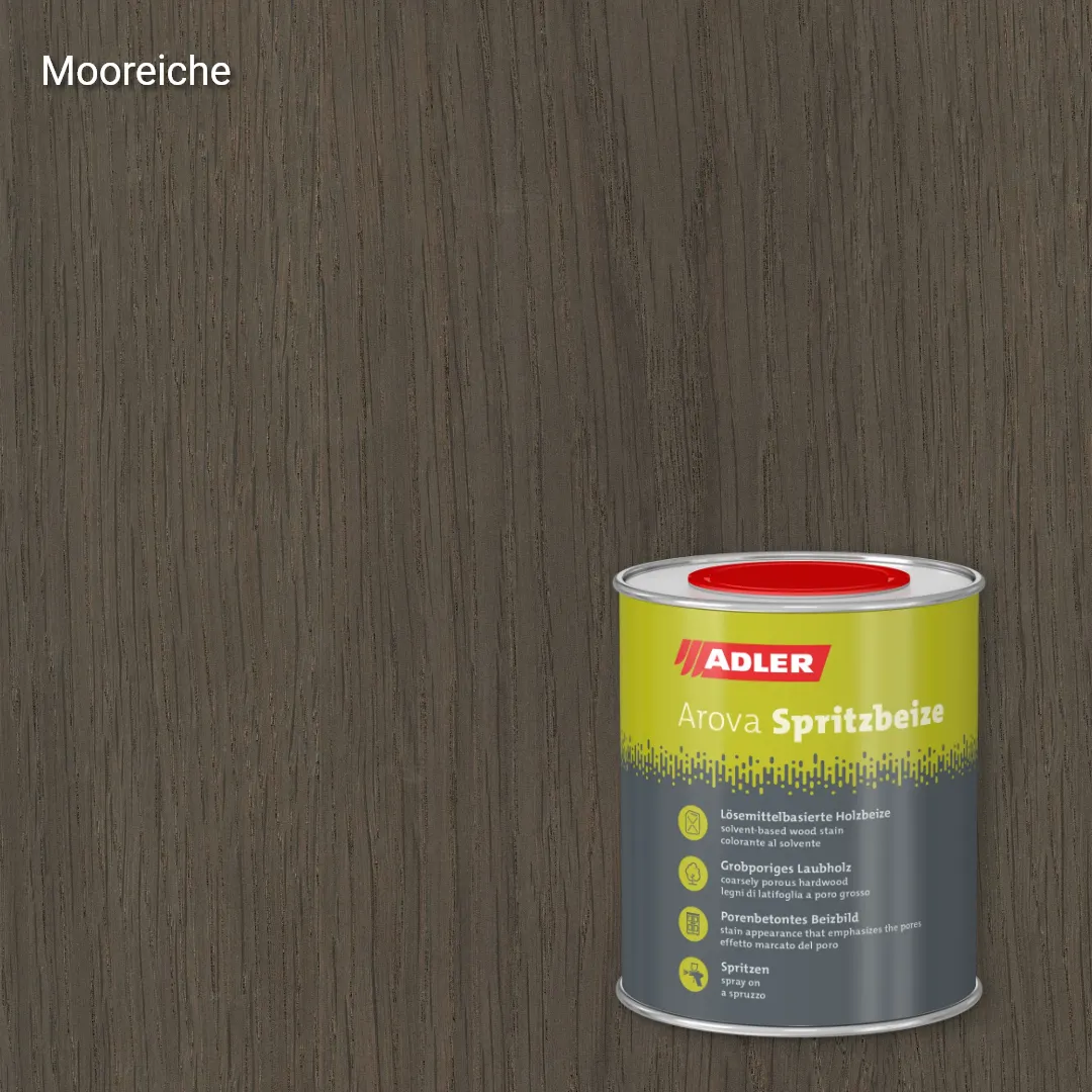 Бейц Arova Spritzbeize колір Mooreiche, Arova Spritzbeize Trend