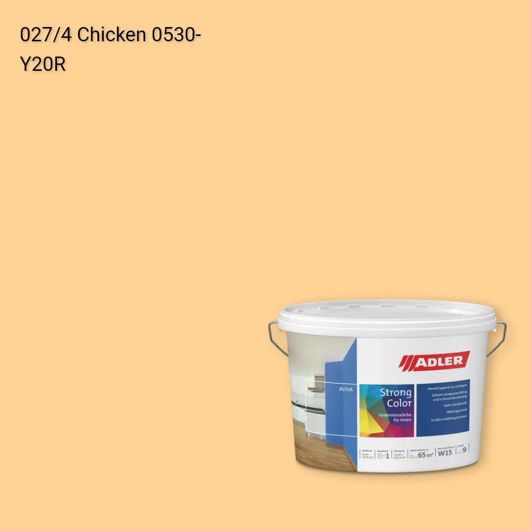 Інтер'єрна фарба Aviva Strong-Color колір C12 027/4, Adler Color 1200