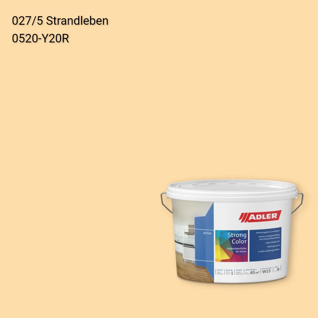 Інтер'єрна фарба Aviva Strong-Color колір C12 027/5, Adler Color 1200