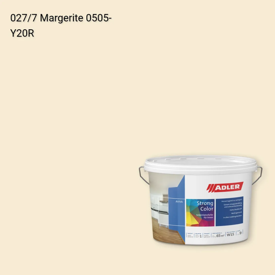Інтер'єрна фарба Aviva Strong-Color колір C12 027/7, Adler Color 1200