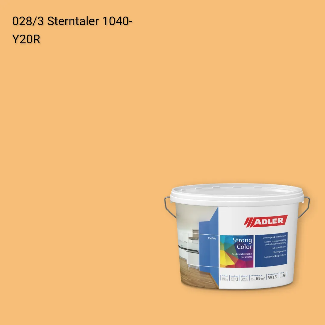 Інтер'єрна фарба Aviva Strong-Color колір C12 028/3, Adler Color 1200
