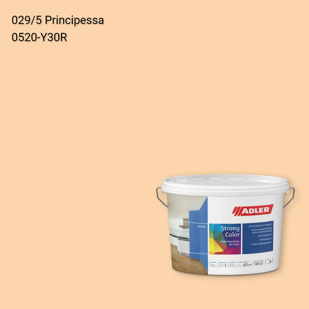 Інтер'єрна фарба Aviva Strong-Color колір C12 029/5, Adler Color 1200