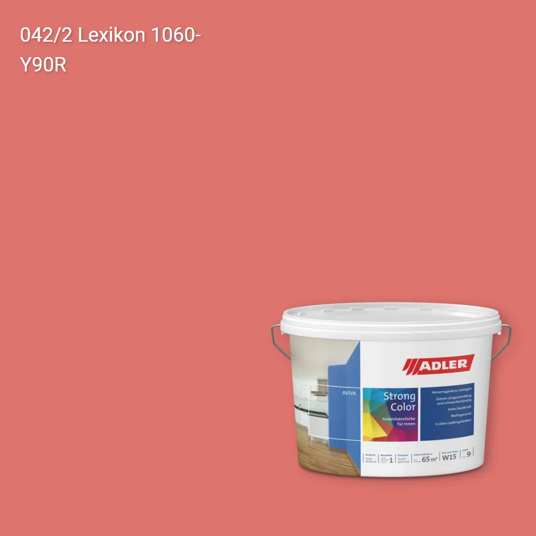 Інтер'єрна фарба Aviva Strong-Color колір C12 042/2, Adler Color 1200