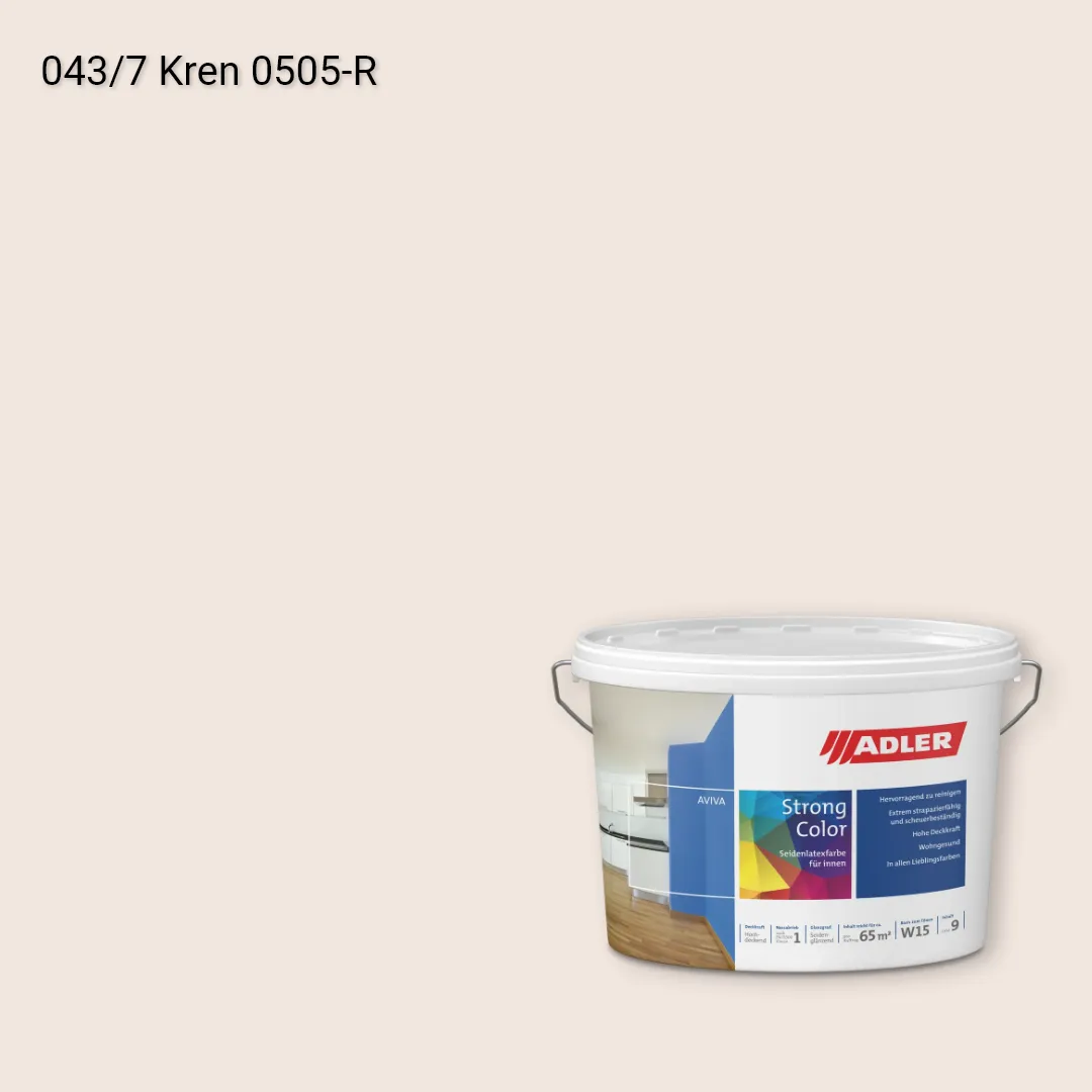 Інтер'єрна фарба Aviva Strong-Color колір C12 043/7, Adler Color 1200