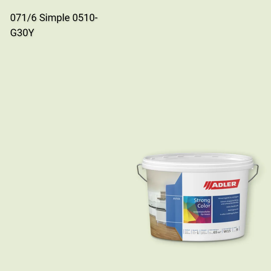 Інтер'єрна фарба Aviva Strong-Color колір C12 071/6, Adler Color 1200