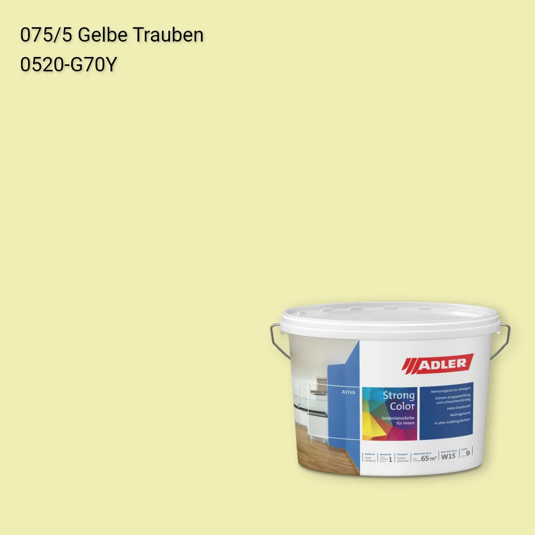 Інтер'єрна фарба Aviva Strong-Color колір C12 075/5, Adler Color 1200