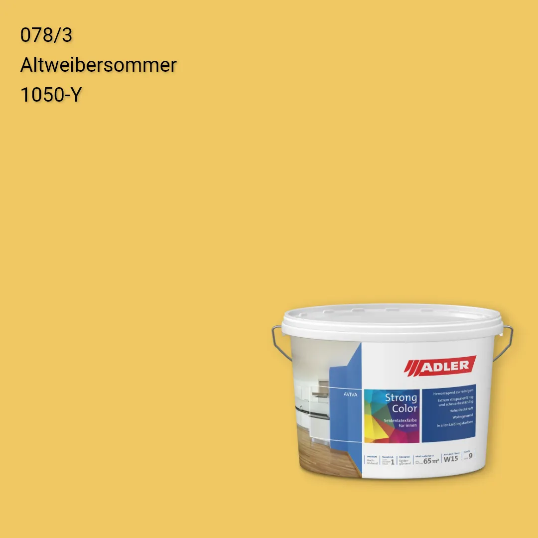 Інтер'єрна фарба Aviva Strong-Color колір C12 078/3, Adler Color 1200