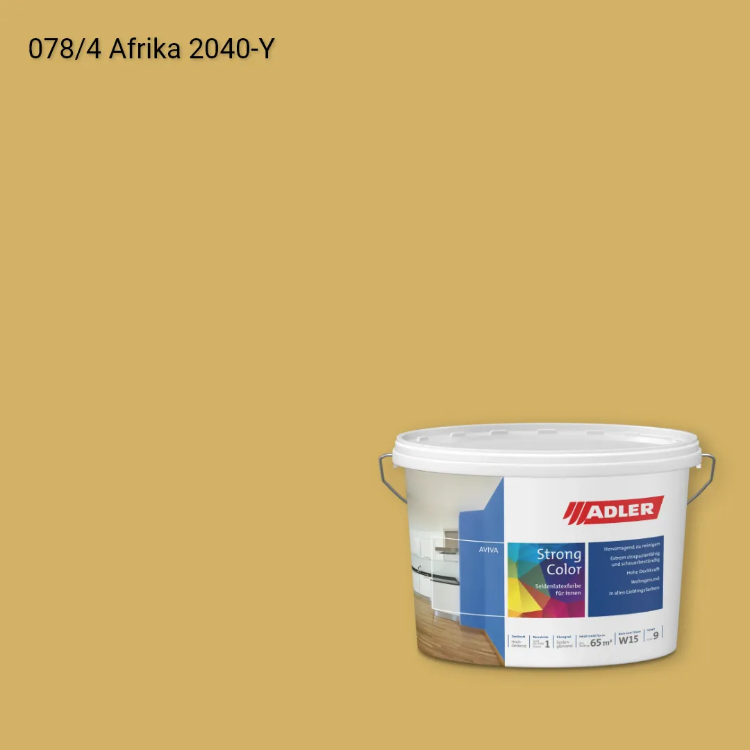 Інтер'єрна фарба Aviva Strong-Color колір C12 078/4, Adler Color 1200