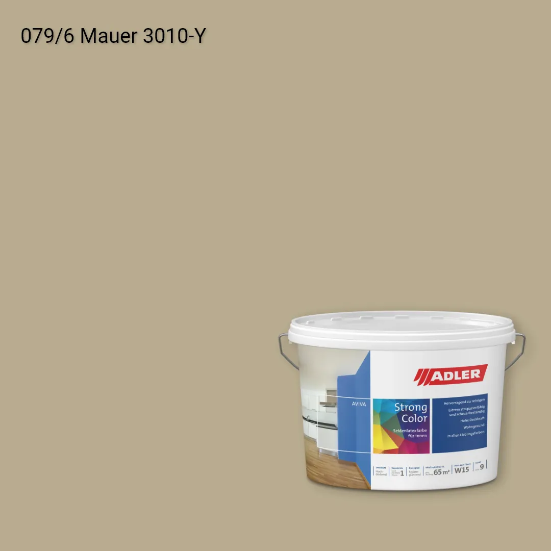 Інтер'єрна фарба Aviva Strong-Color колір C12 079/6, Adler Color 1200