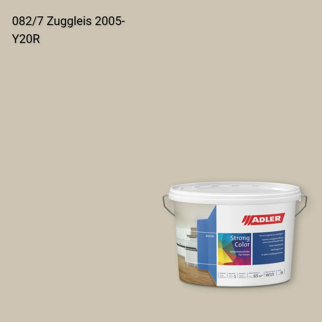 Інтер'єрна фарба Aviva Strong-Color колір C12 082/7, Adler Color 1200