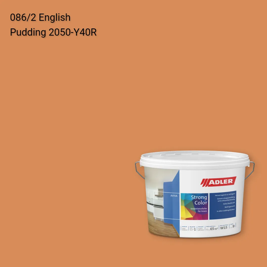 Інтер'єрна фарба Aviva Strong-Color колір C12 086/2, Adler Color 1200