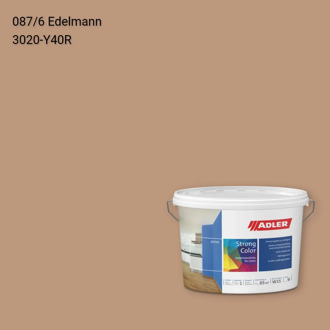 Інтер'єрна фарба Aviva Strong-Color колір C12 087/6, Adler Color 1200