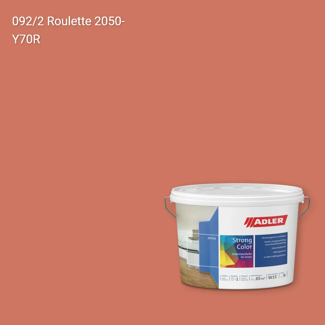 Інтер'єрна фарба Aviva Strong-Color колір C12 092/2, Adler Color 1200