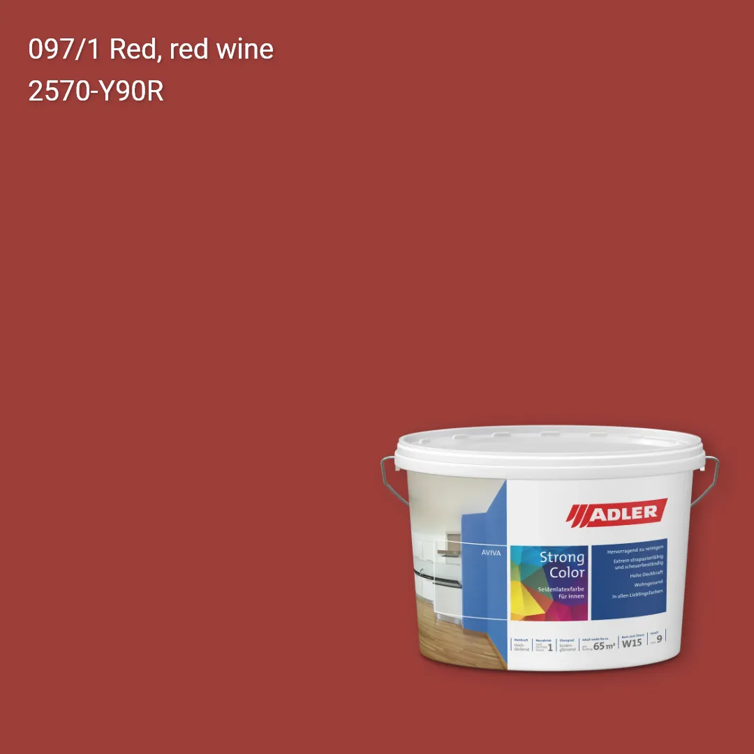 Інтер'єрна фарба Aviva Strong-Color колір C12 097/1, Adler Color 1200