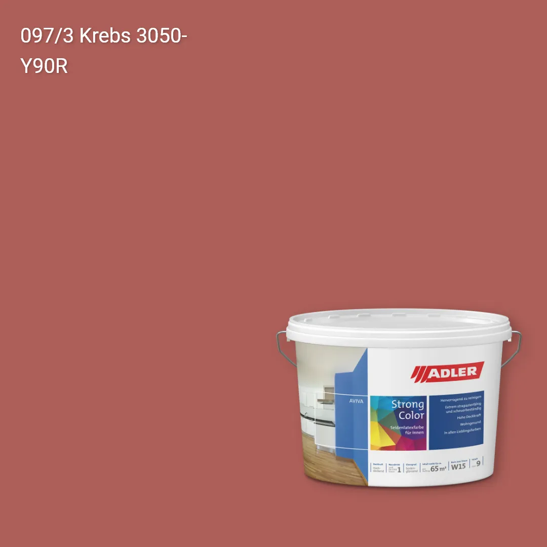 Інтер'єрна фарба Aviva Strong-Color колір C12 097/3, Adler Color 1200