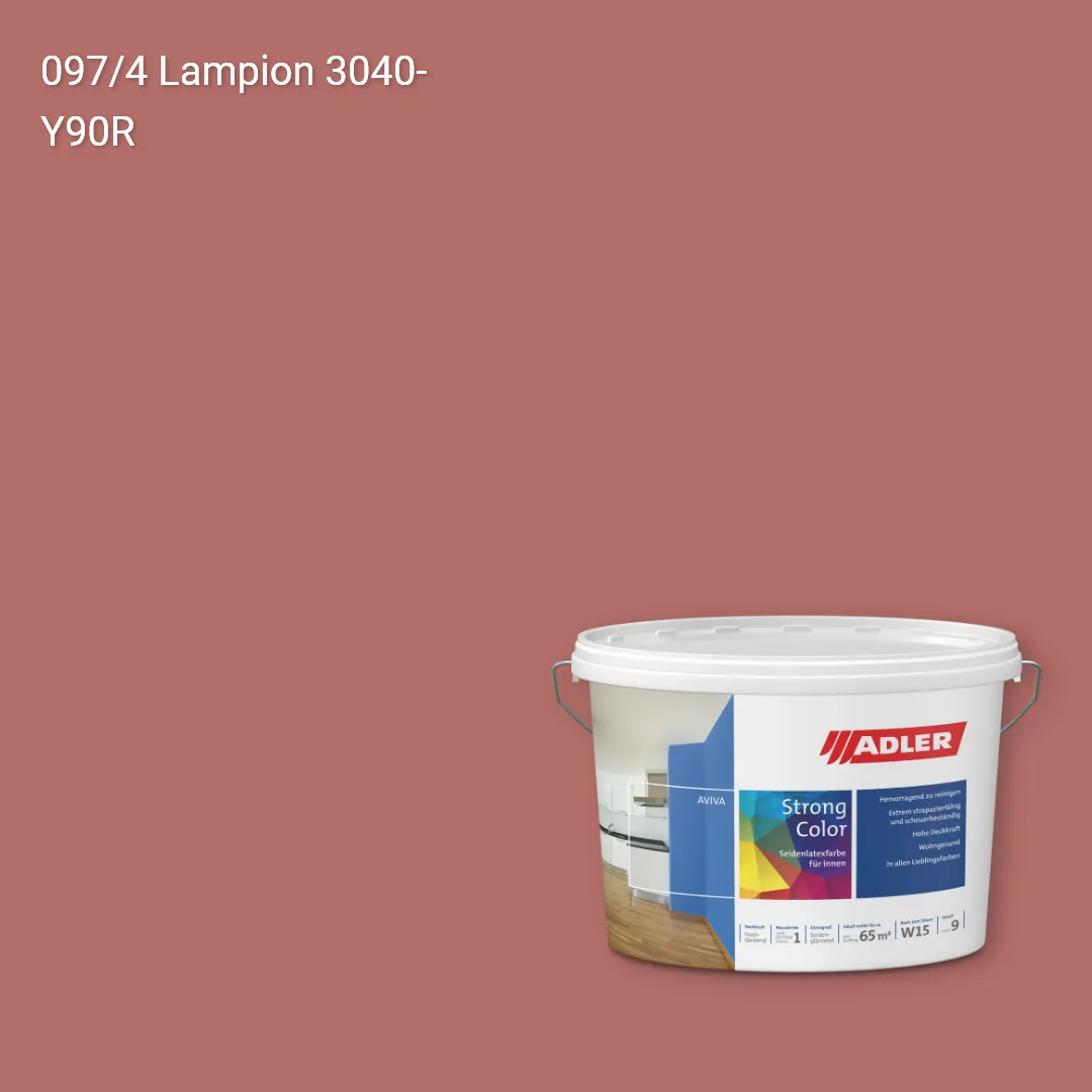 Інтер'єрна фарба Aviva Strong-Color колір C12 097/4, Adler Color 1200