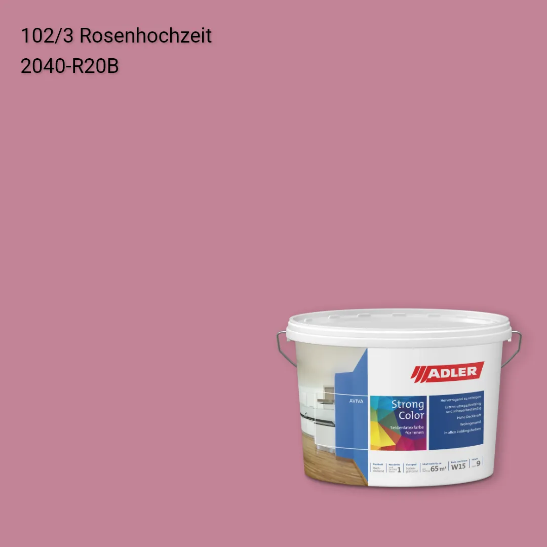 Інтер'єрна фарба Aviva Strong-Color колір C12 102/3, Adler Color 1200