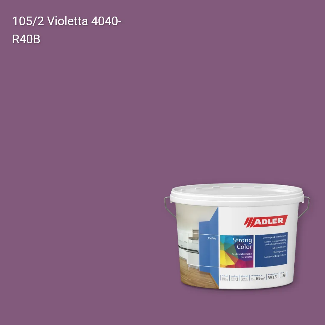 Інтер'єрна фарба Aviva Strong-Color колір C12 105/2, Adler Color 1200