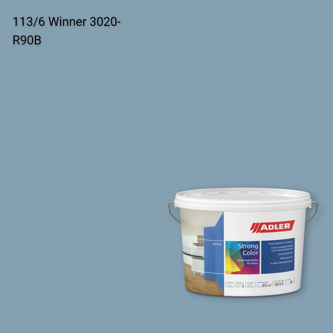 Інтер'єрна фарба Aviva Strong-Color колір C12 113/6, Adler Color 1200