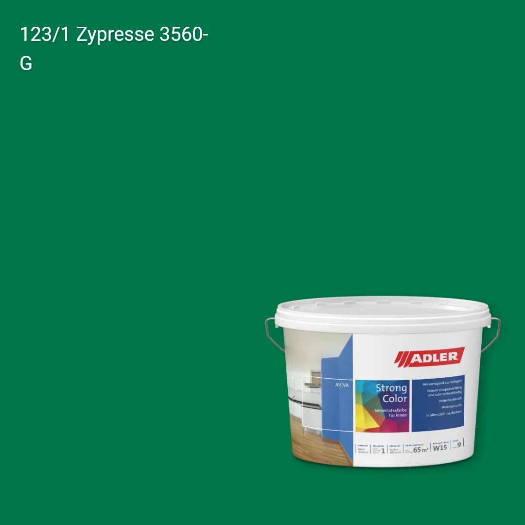 Інтер'єрна фарба Aviva Strong-Color колір C12 123/1, Adler Color 1200
